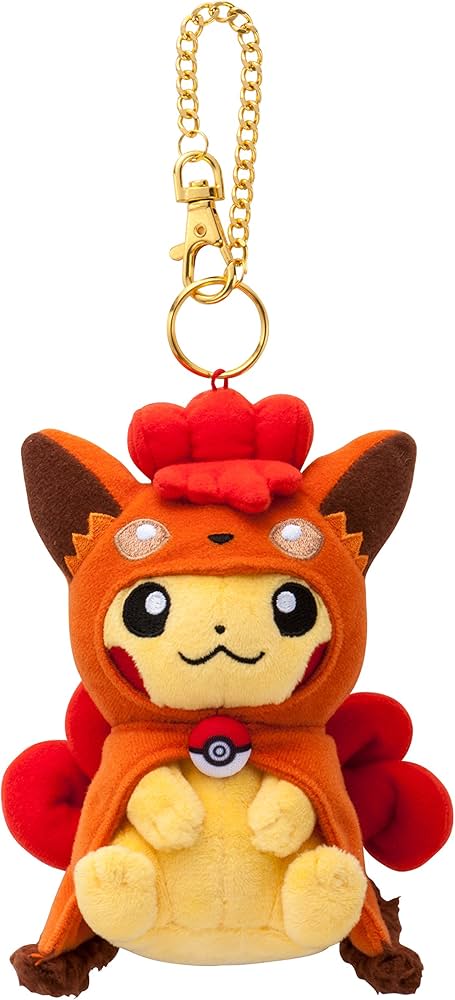 Amazon.co.jp: ポケモンセンターオリジナル マスコット ロコンポンチョ